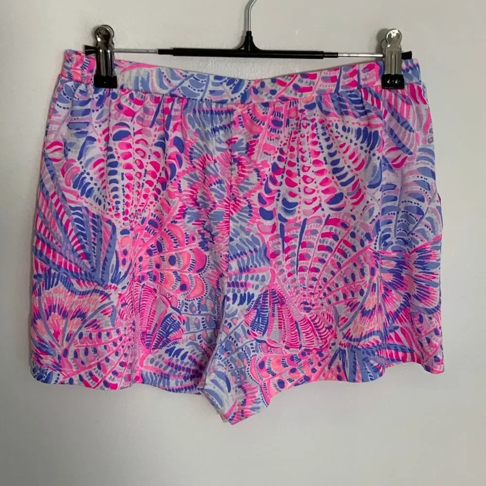 Lilly Pulitizer Knit Girl's shorts‎ size XL 12-14